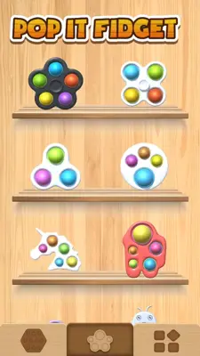 Pop It Fidget 3D android App screenshot 2